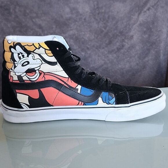 Vans Limited Edition Sk8-Hi "Mickey And Friends" High Top Sneakers - Picture 4 of 11